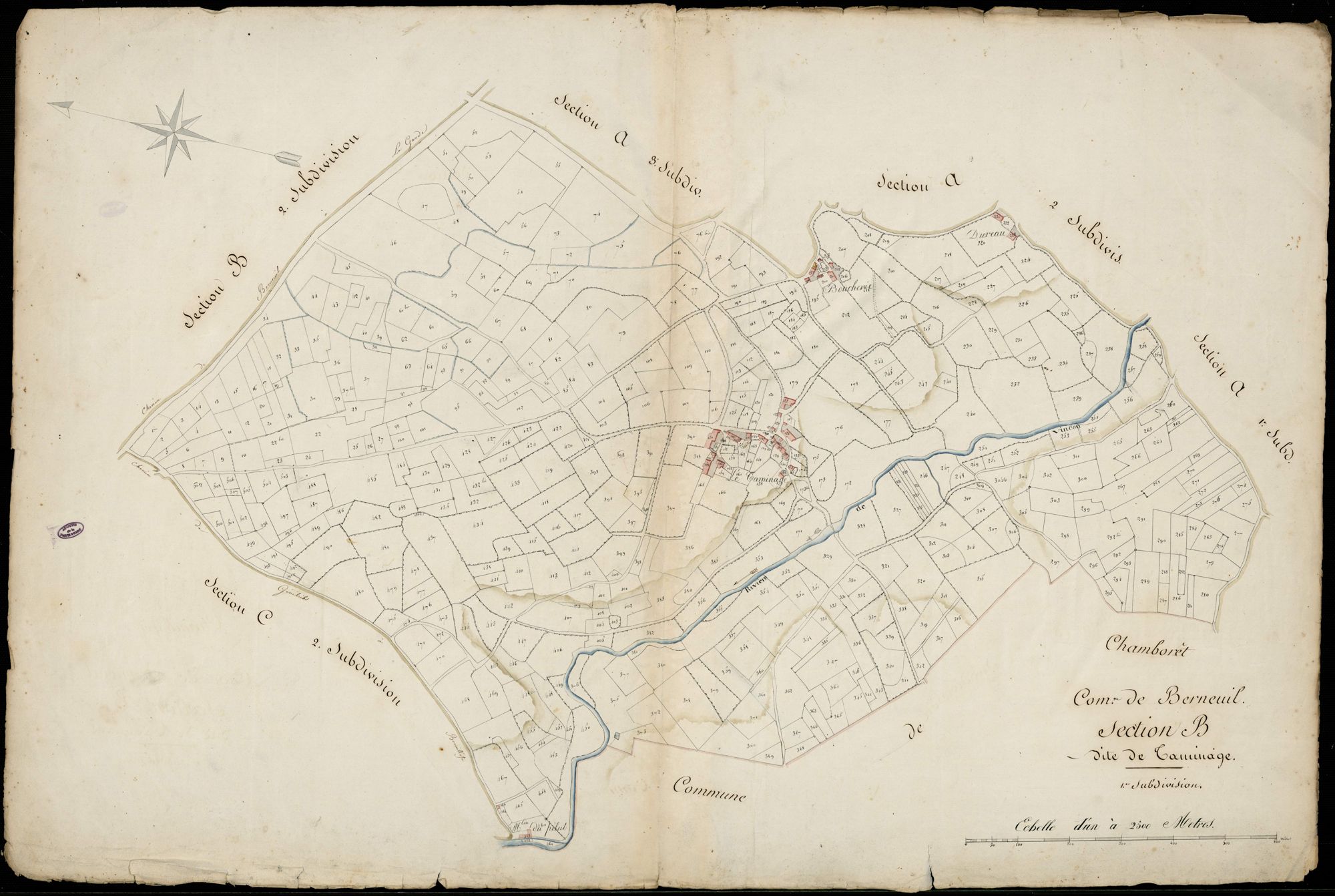 Berneuil 3 P 22 / 1  [v. 1810]