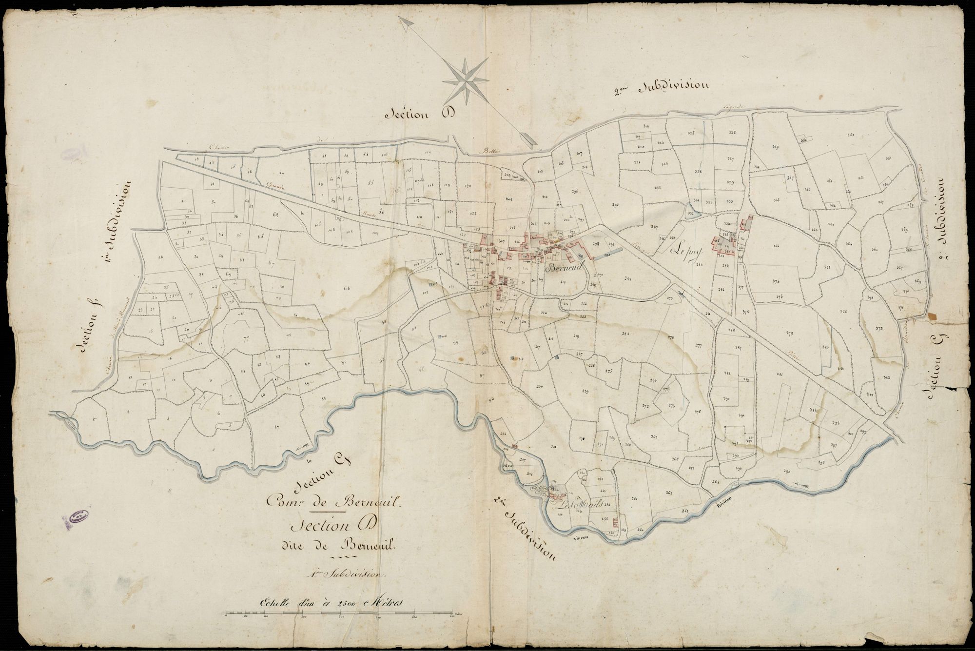 Berneuil 3 P 22 / 1  [v. 1810]