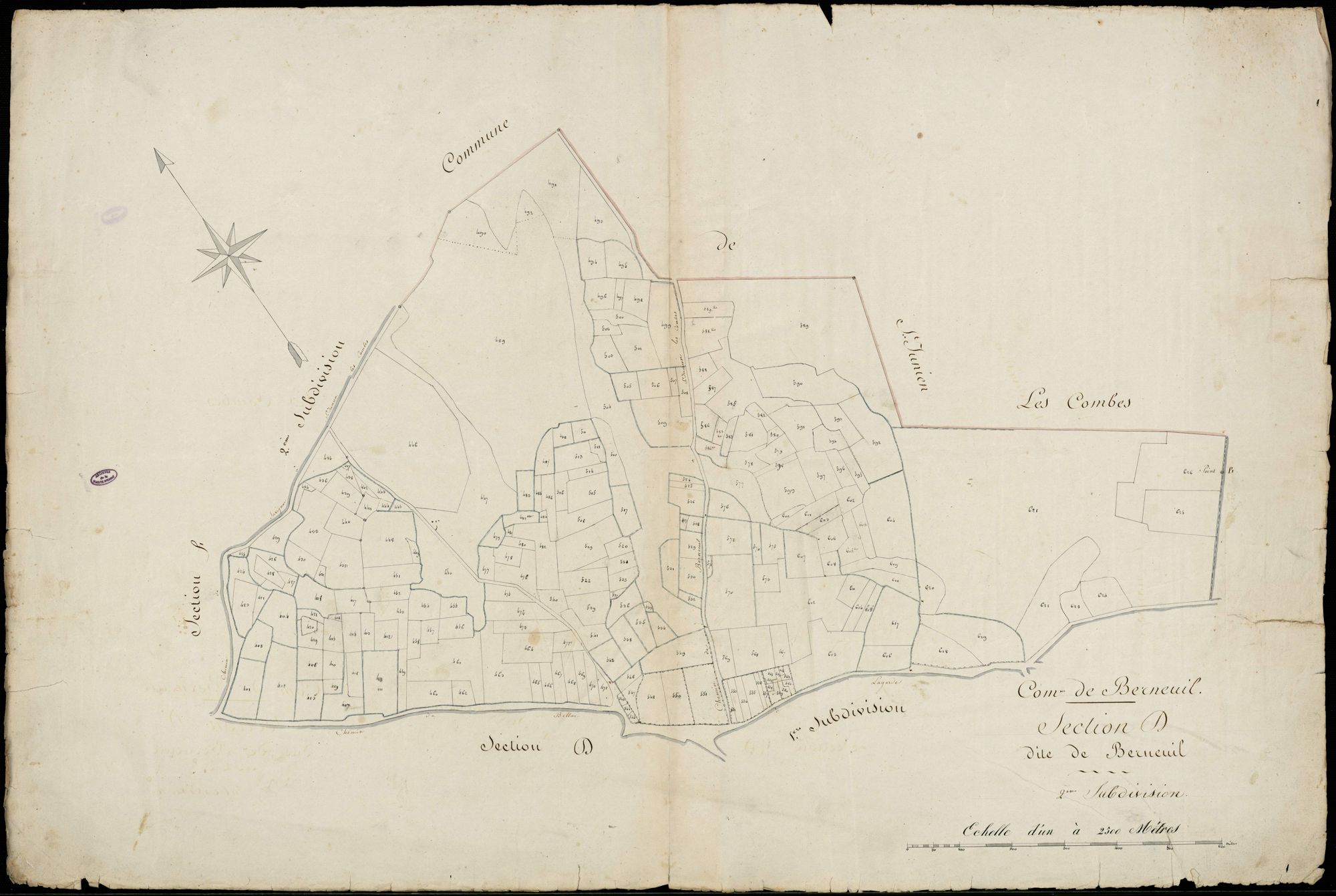 Berneuil 3 P 22 / 1  [v. 1810]