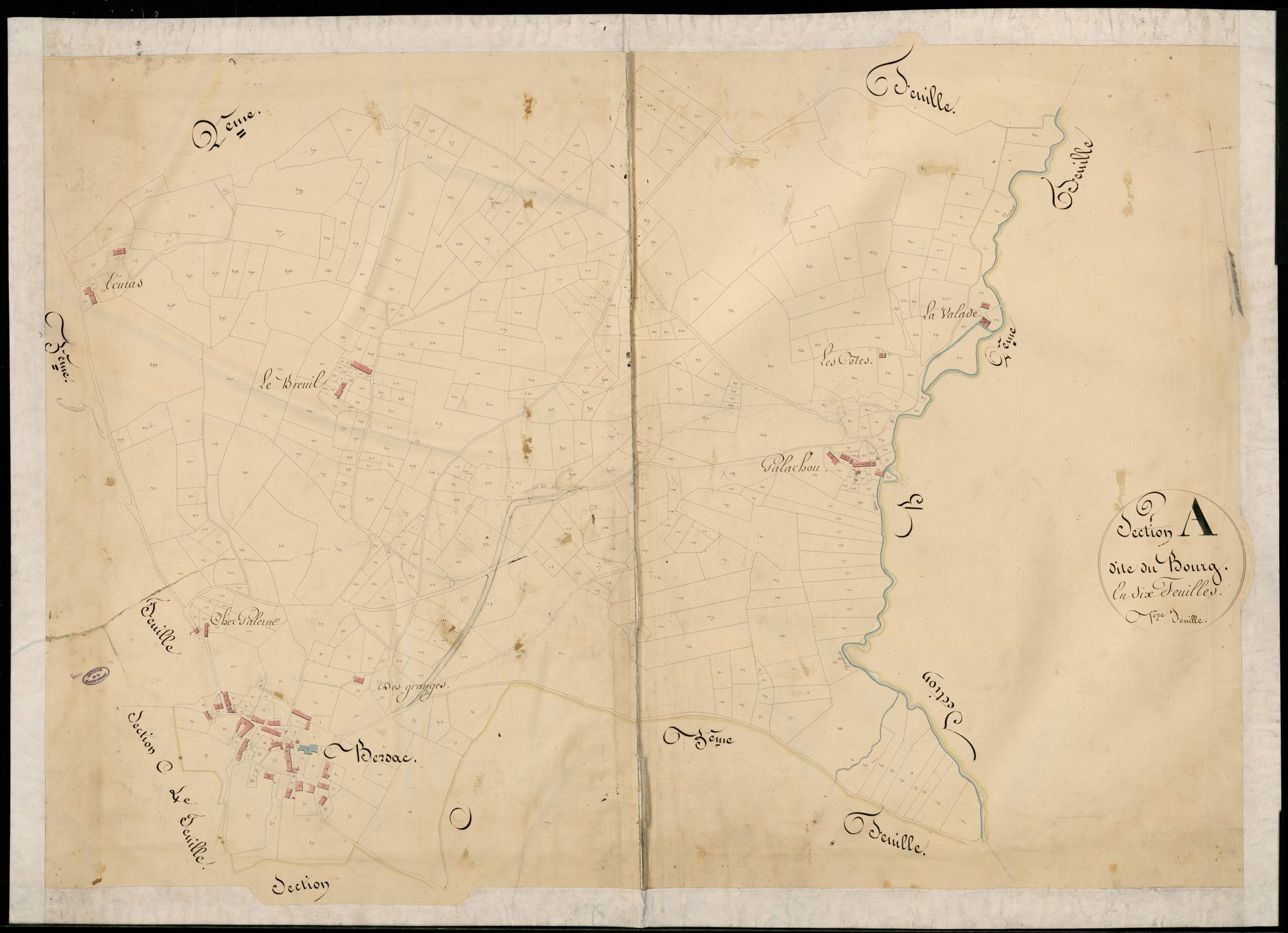 Bersac-sur-Rivalier 3 P 23 / 1 1831