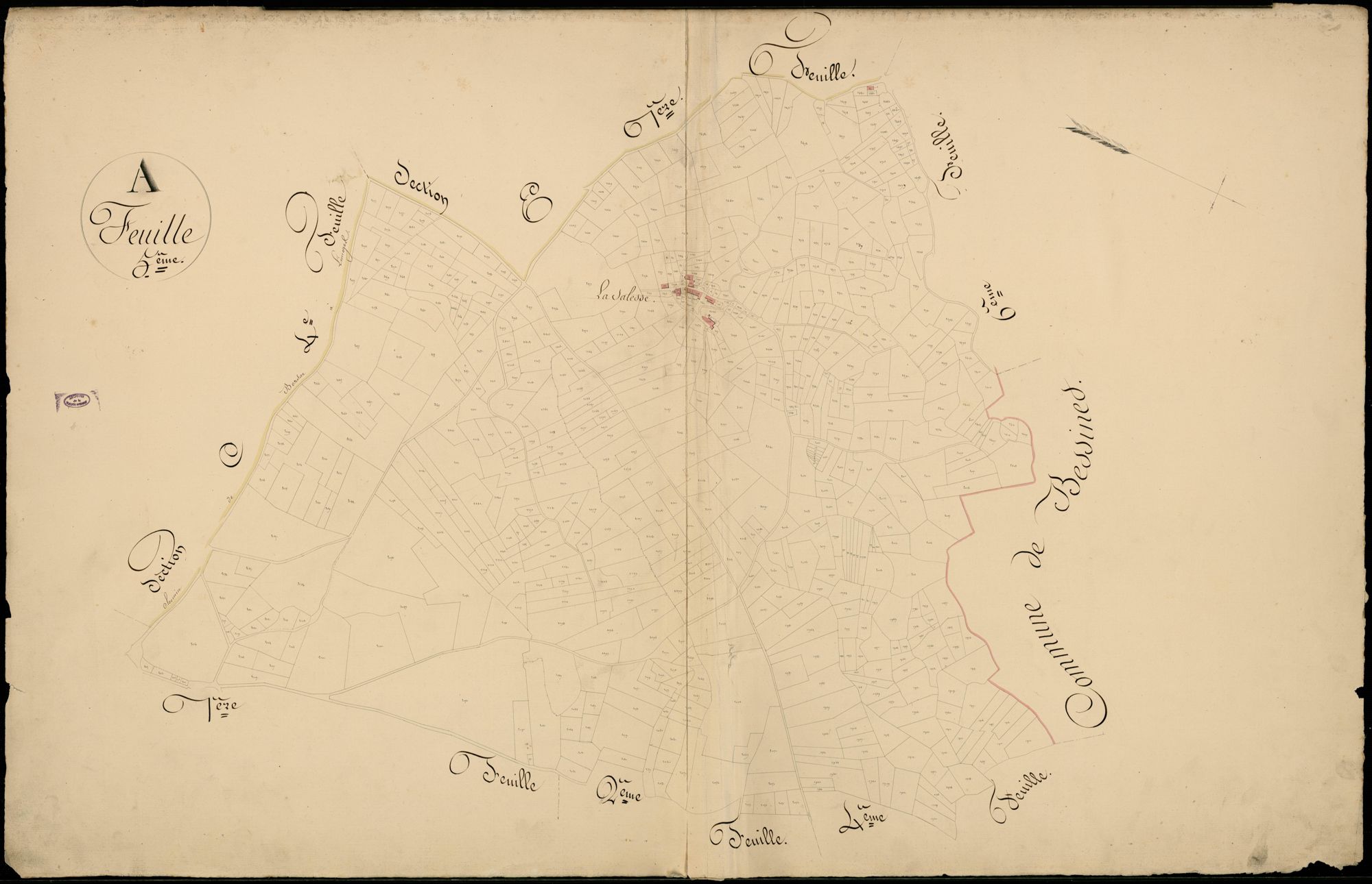 Bersac-sur-Rivalier 3 P 23 / 1 1831
