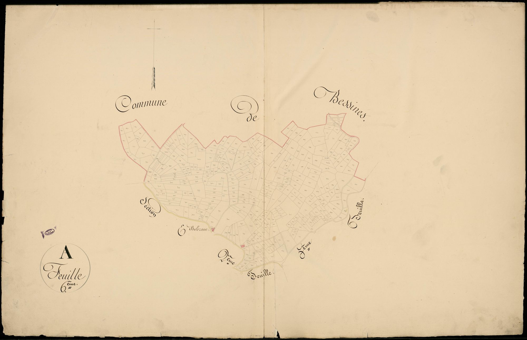 Bersac-sur-Rivalier 3 P 23 / 1 1831