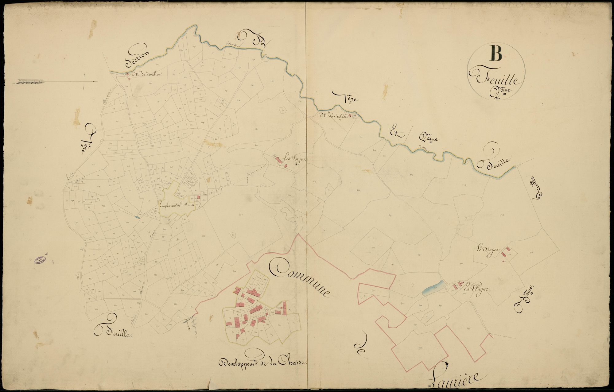 Bersac-sur-Rivalier 3 P 23 / 1 1831
