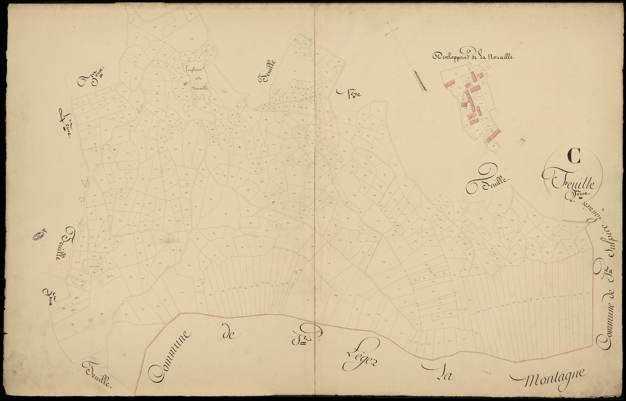 Bersac-sur-Rivalier 3 P 23 / 1 1831