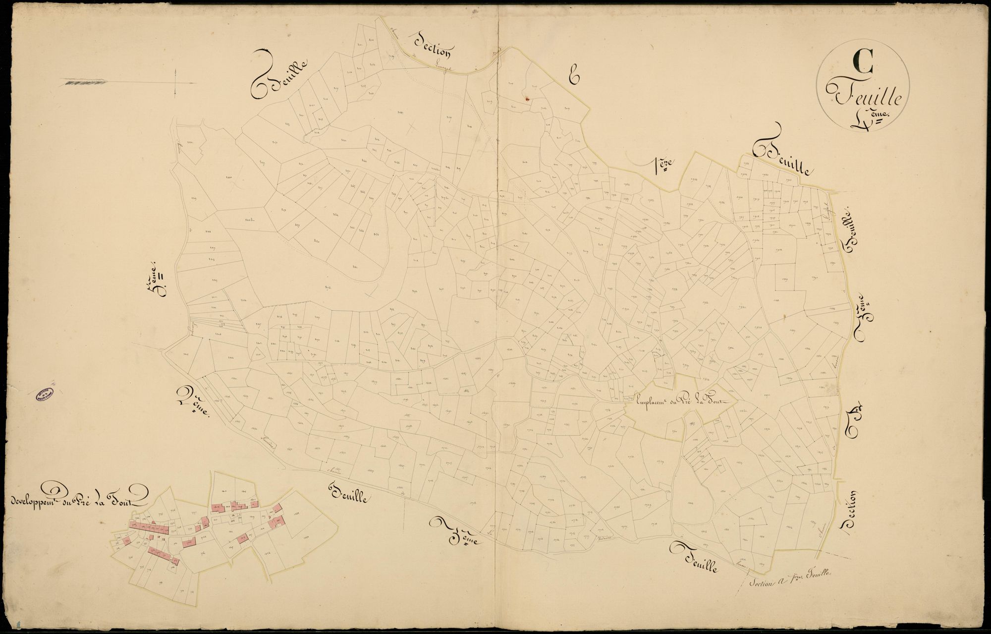 Bersac-sur-Rivalier 3 P 23 / 1 1831