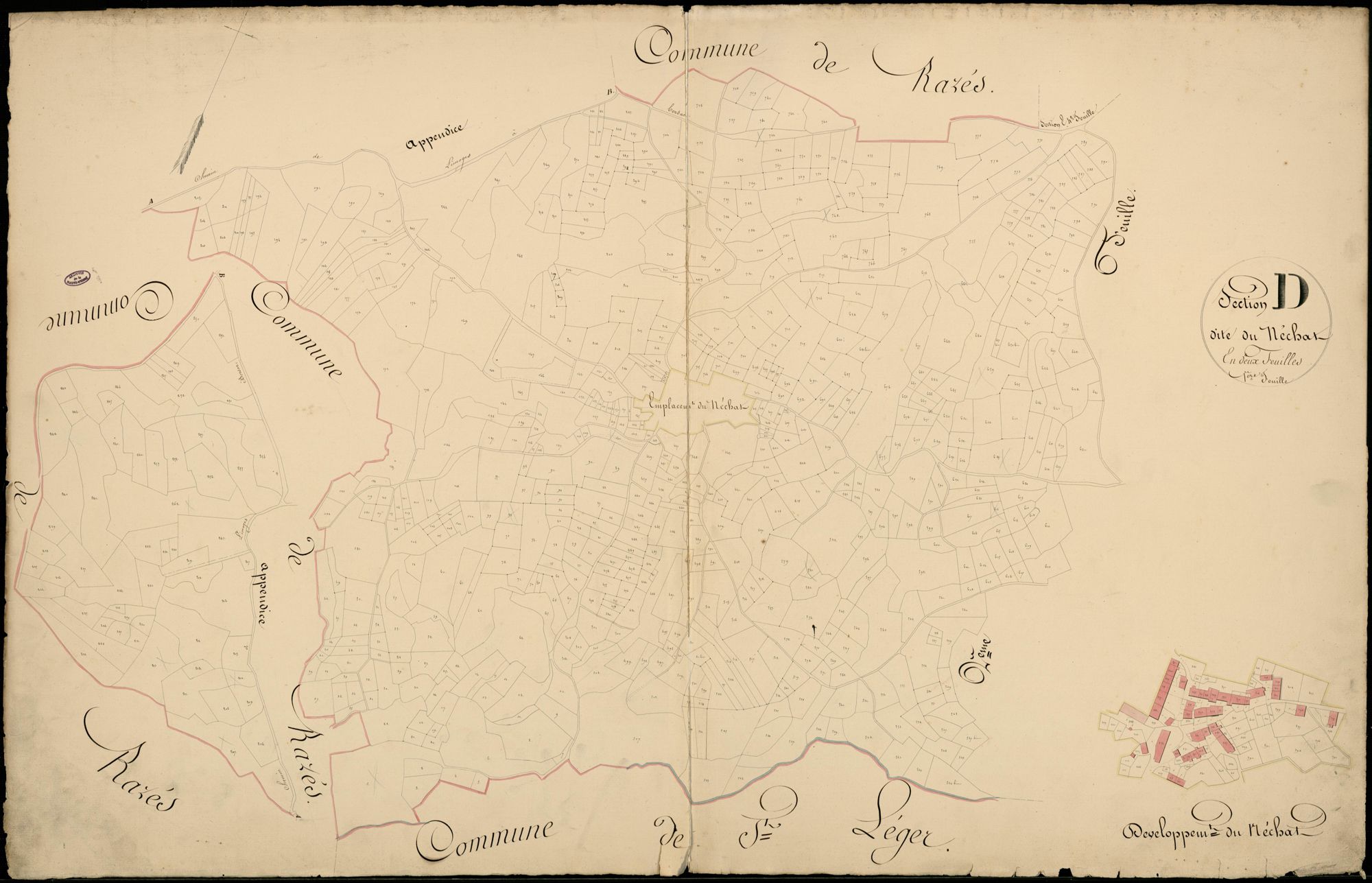Bersac-sur-Rivalier 3 P 23 / 1 1831