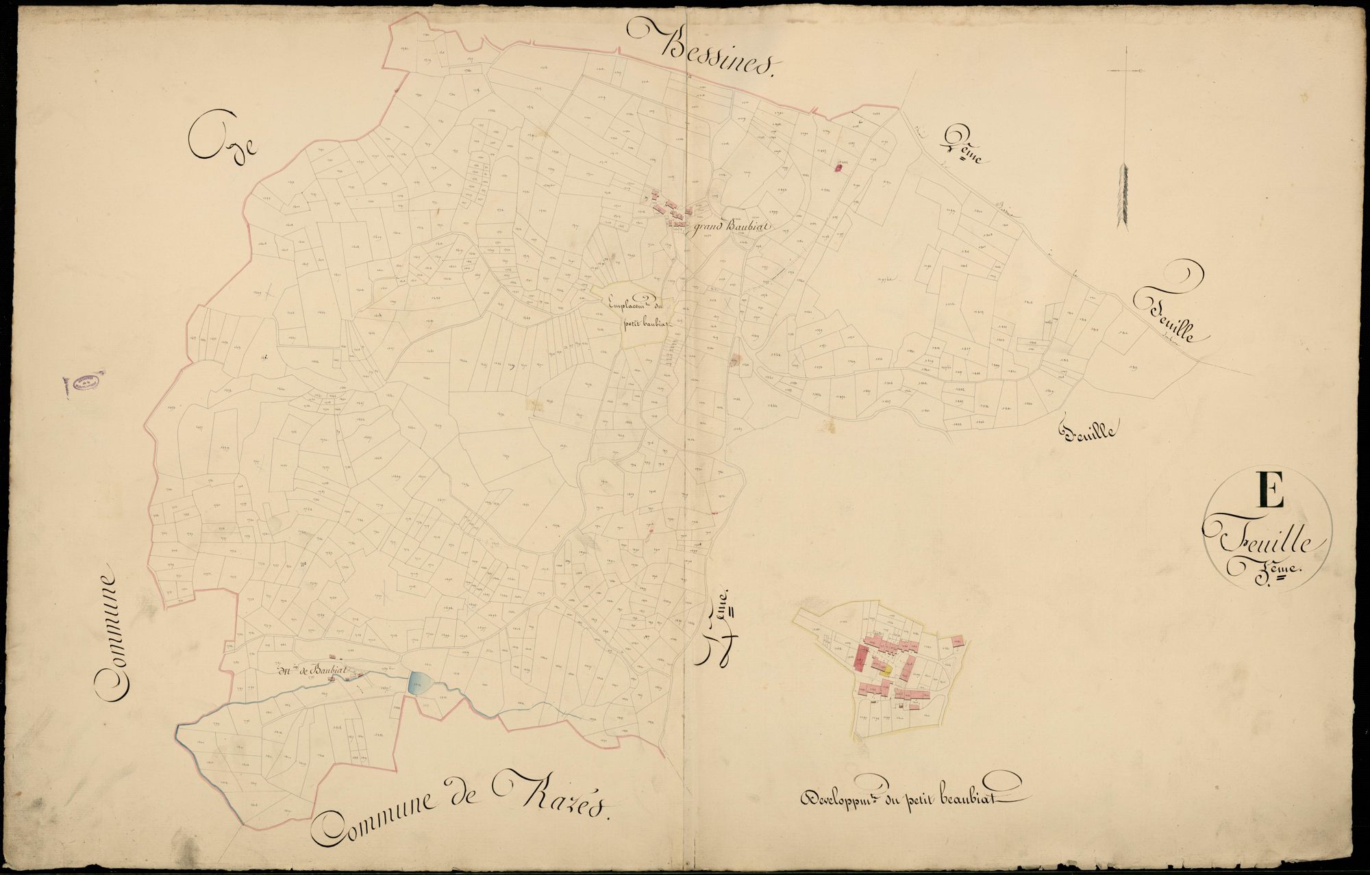 Bersac-sur-Rivalier 3 P 23 / 1 1831