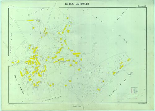 Bersac-sur-Rivalier 2241 W 6 1968