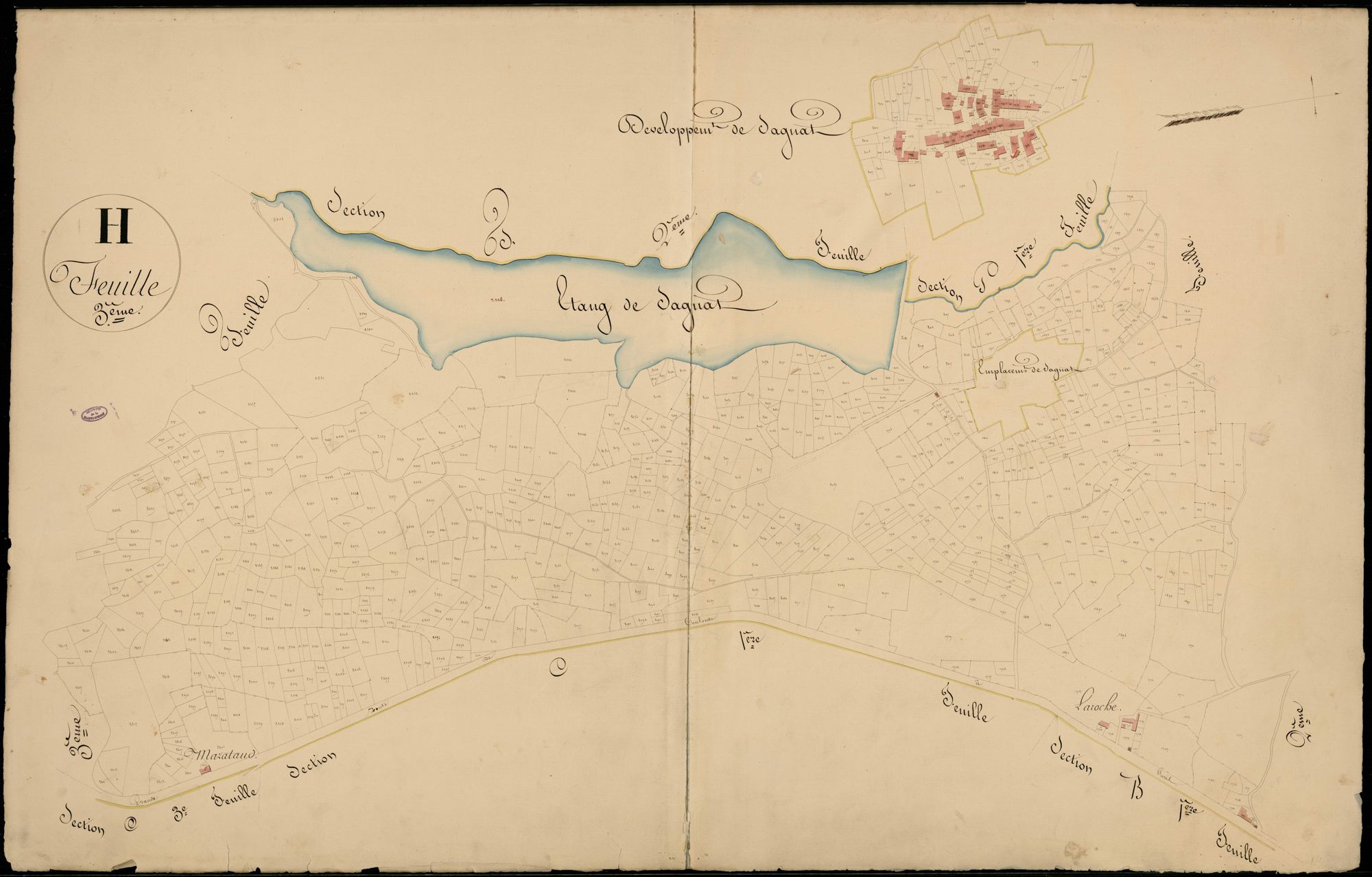 Bessines-sur-Gartempe 3 P 24 / 2  1830-1832