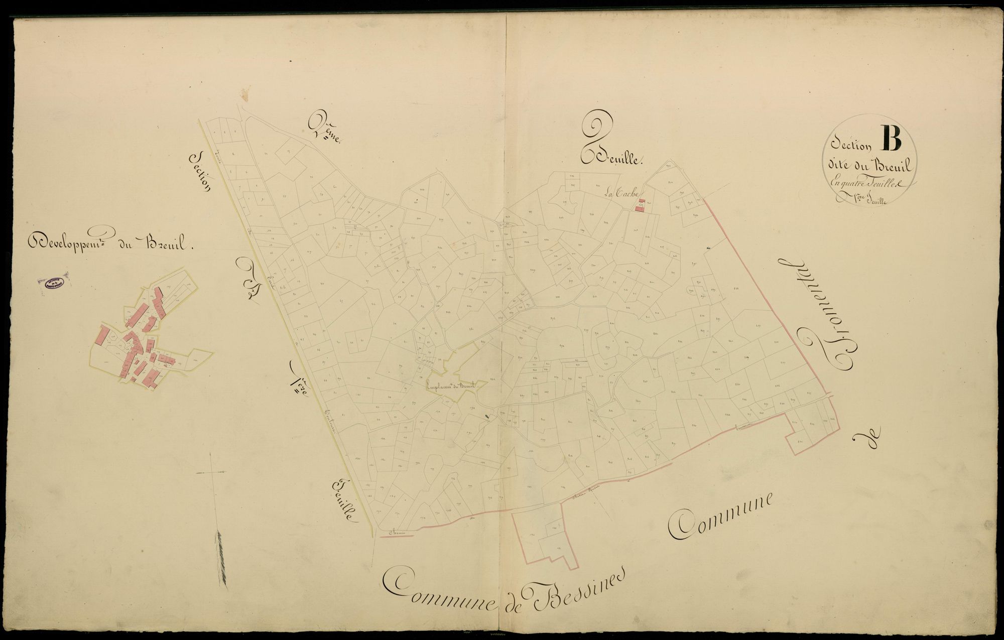 Bessines-sur-Gartempe 3 P 112 / 1 1830-1832