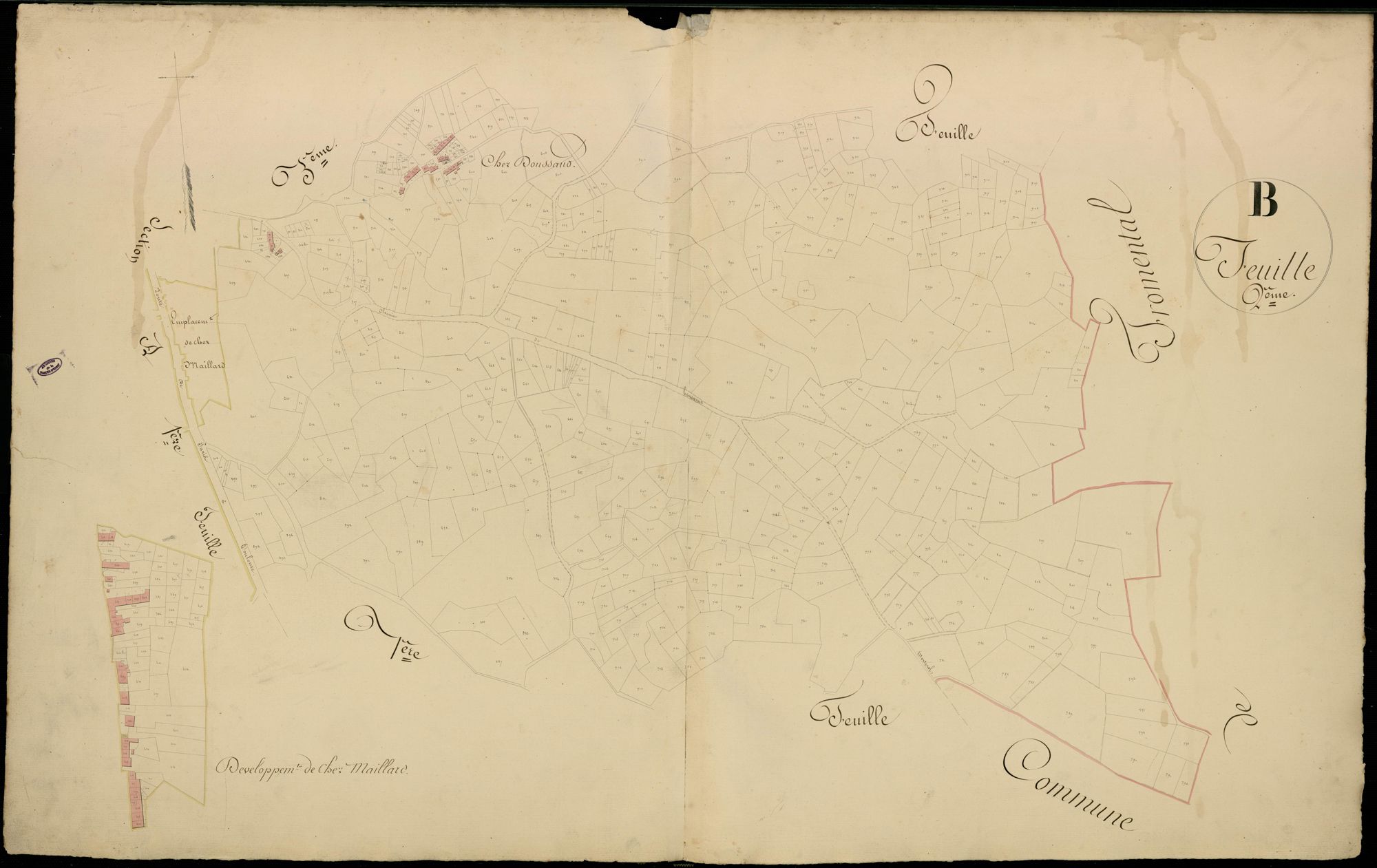 Bessines-sur-Gartempe 3 P 112 / 1 1830-1832
