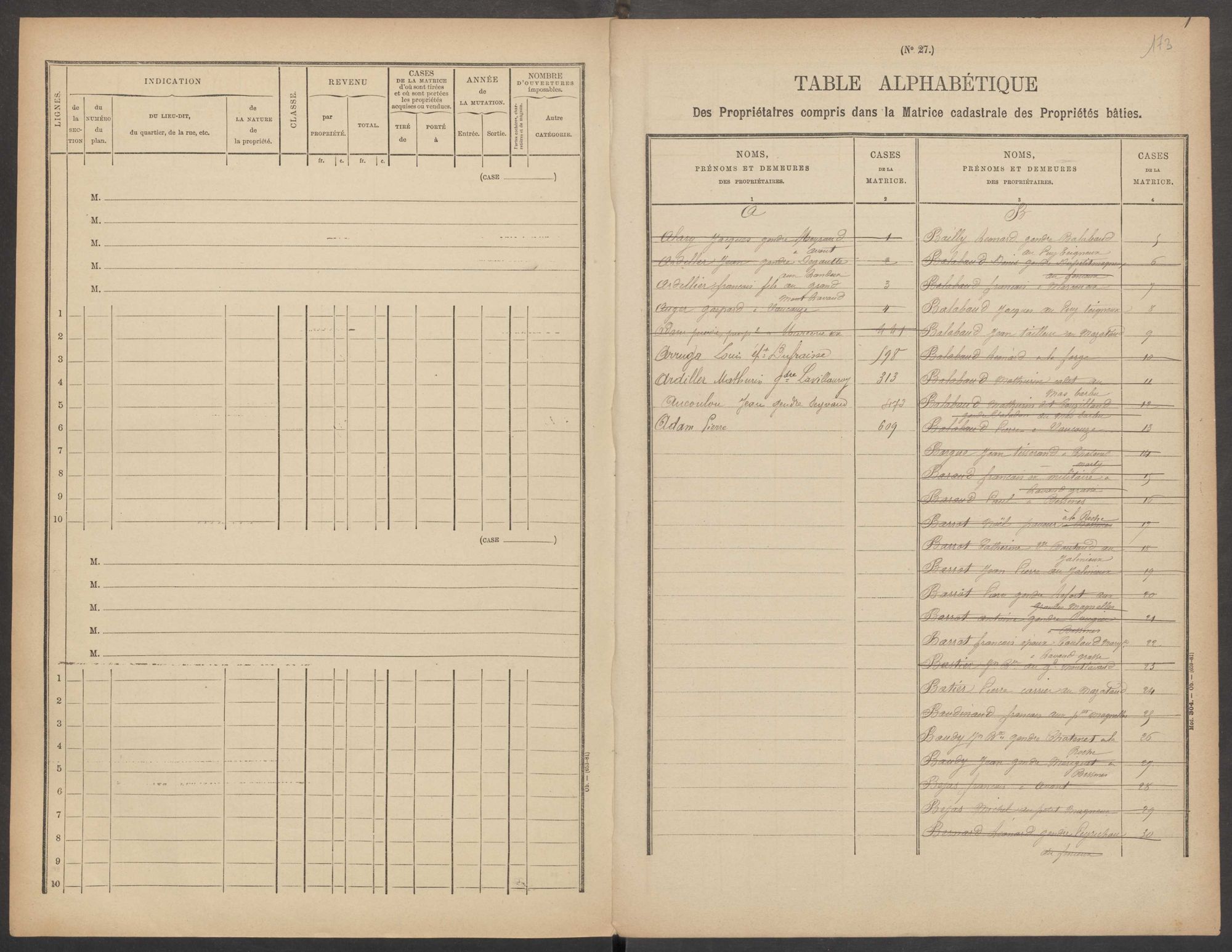 Bessines-sur-Gartempe 3 P 24 / 16 1882-1910