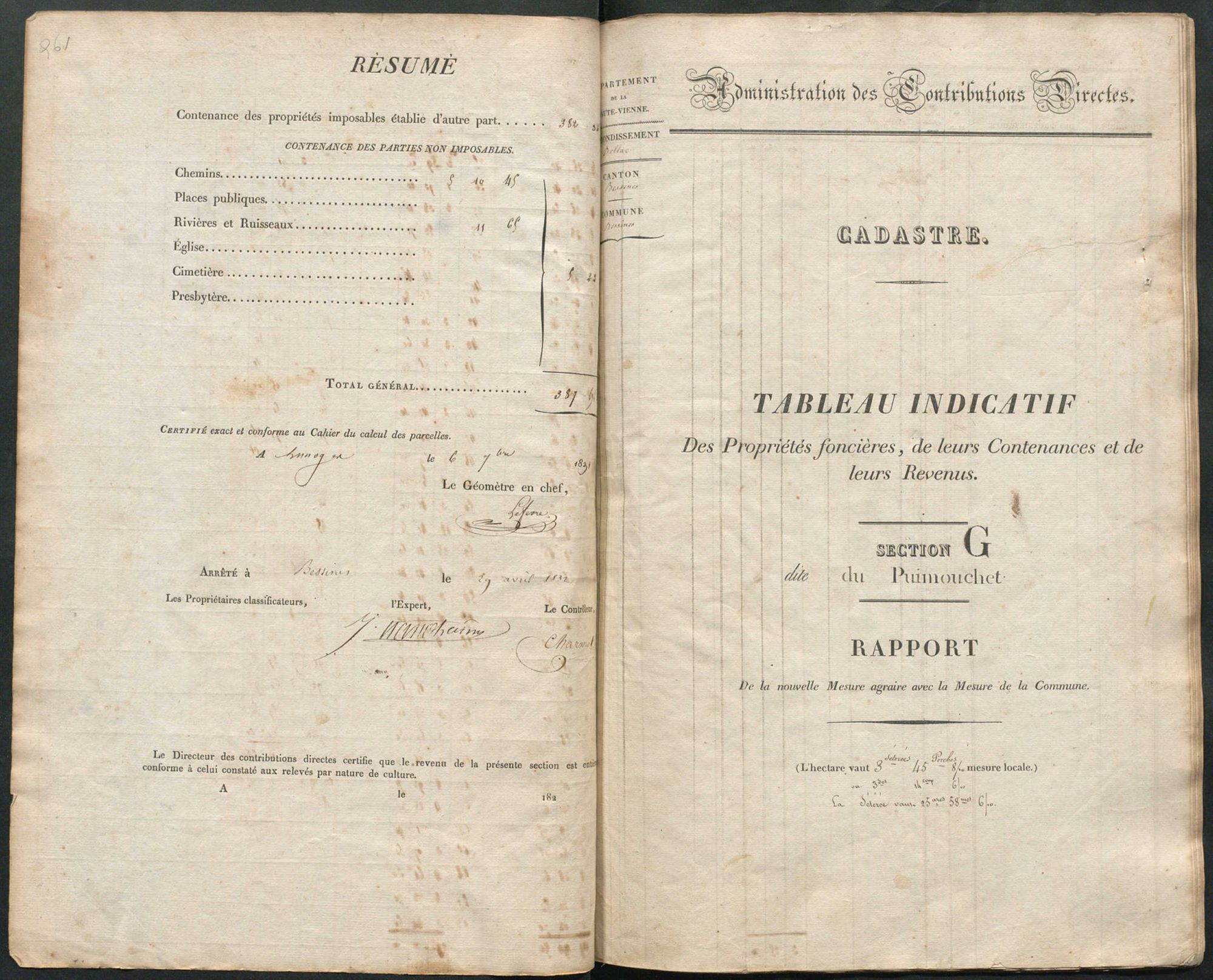 Bessines-sur-Gartempe 3 P 24 / 3 1832