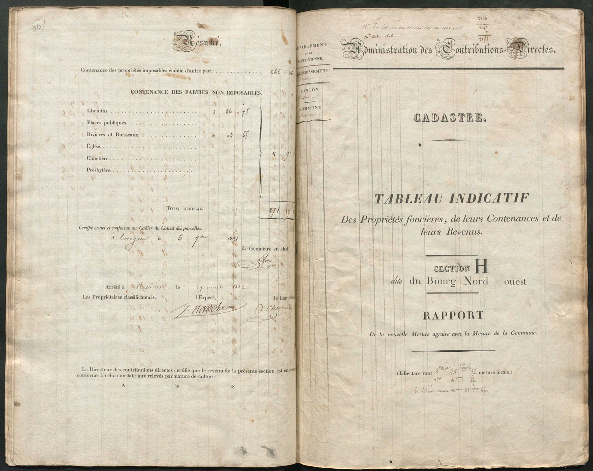 Bessines-sur-Gartempe 3P 24 / 3 1832