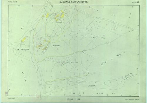 Bessines-sur-Gartempe 2241 W 8 1965