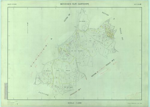 Bessines-sur-Gartempe 2241 W 8 1965