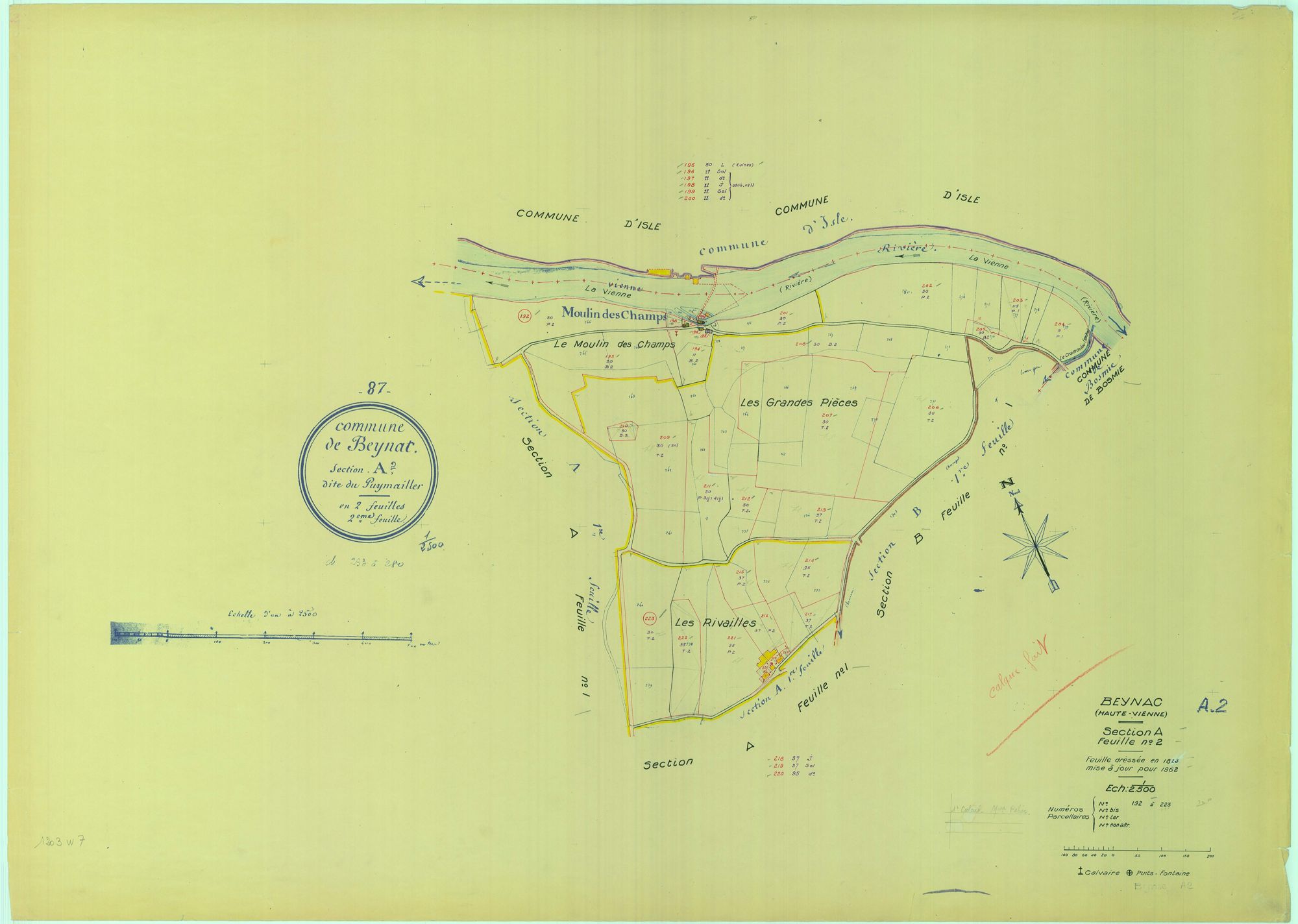 Beynac 1203 W 7 1962