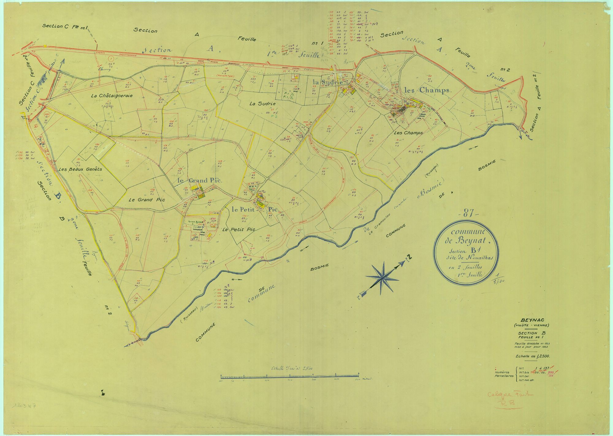 Beynac 1203 W 7 1962