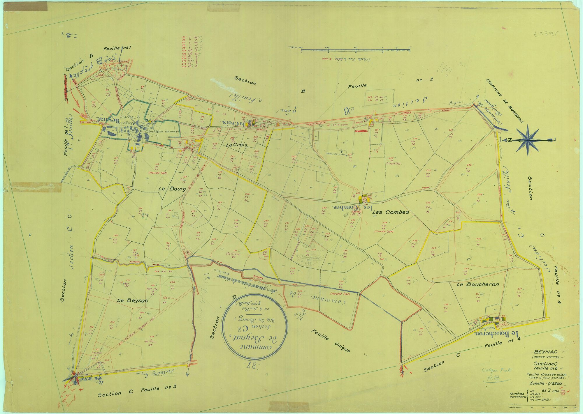 Beynac 1203 W 7 1962