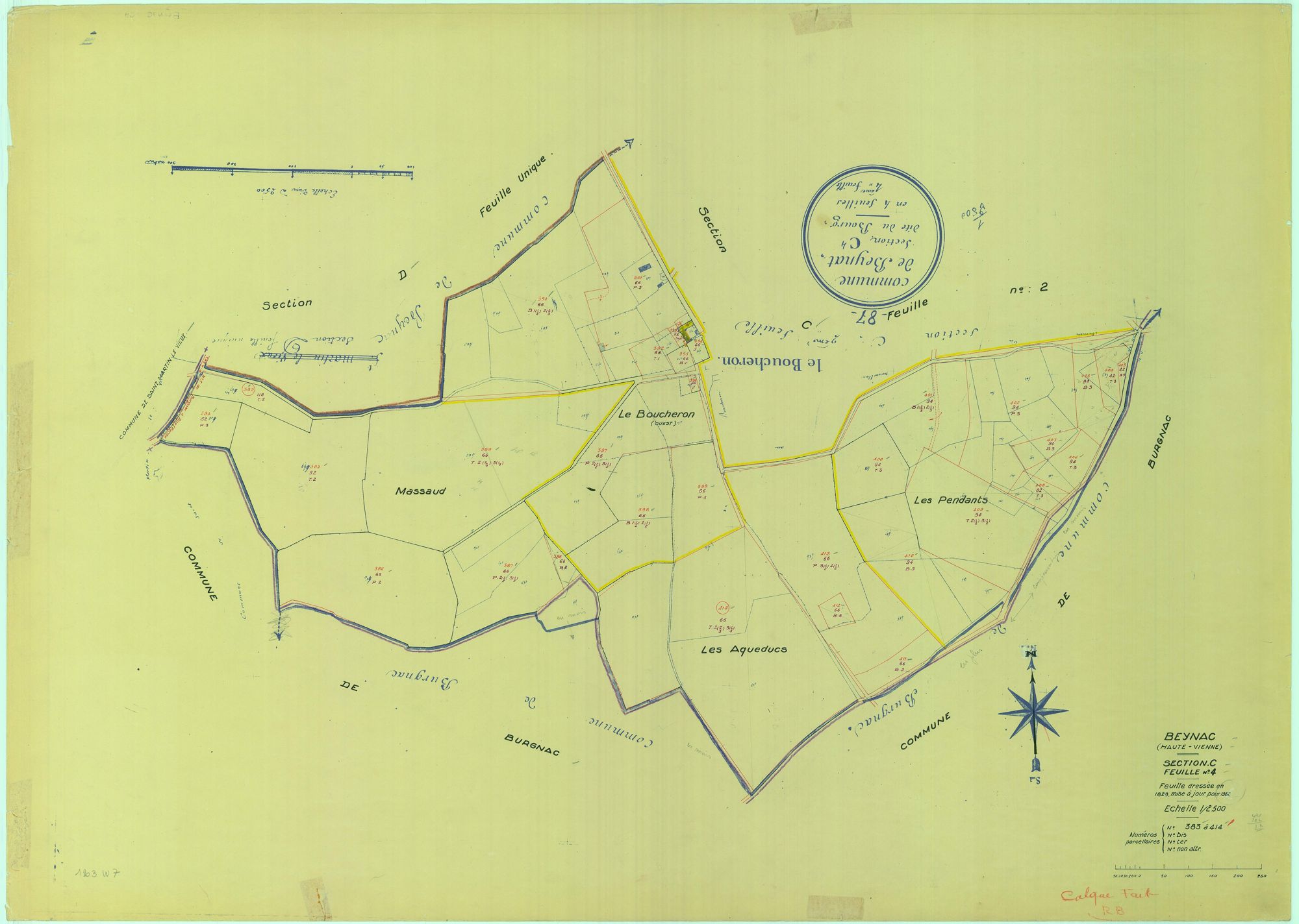 Beynac 1203 W 7 1962