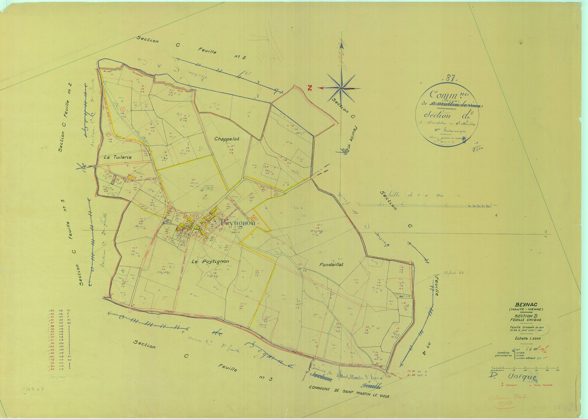 Beynac 1203 W 7 1962