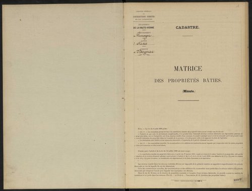 Beynac 3 P 25 / 7 1910-1962