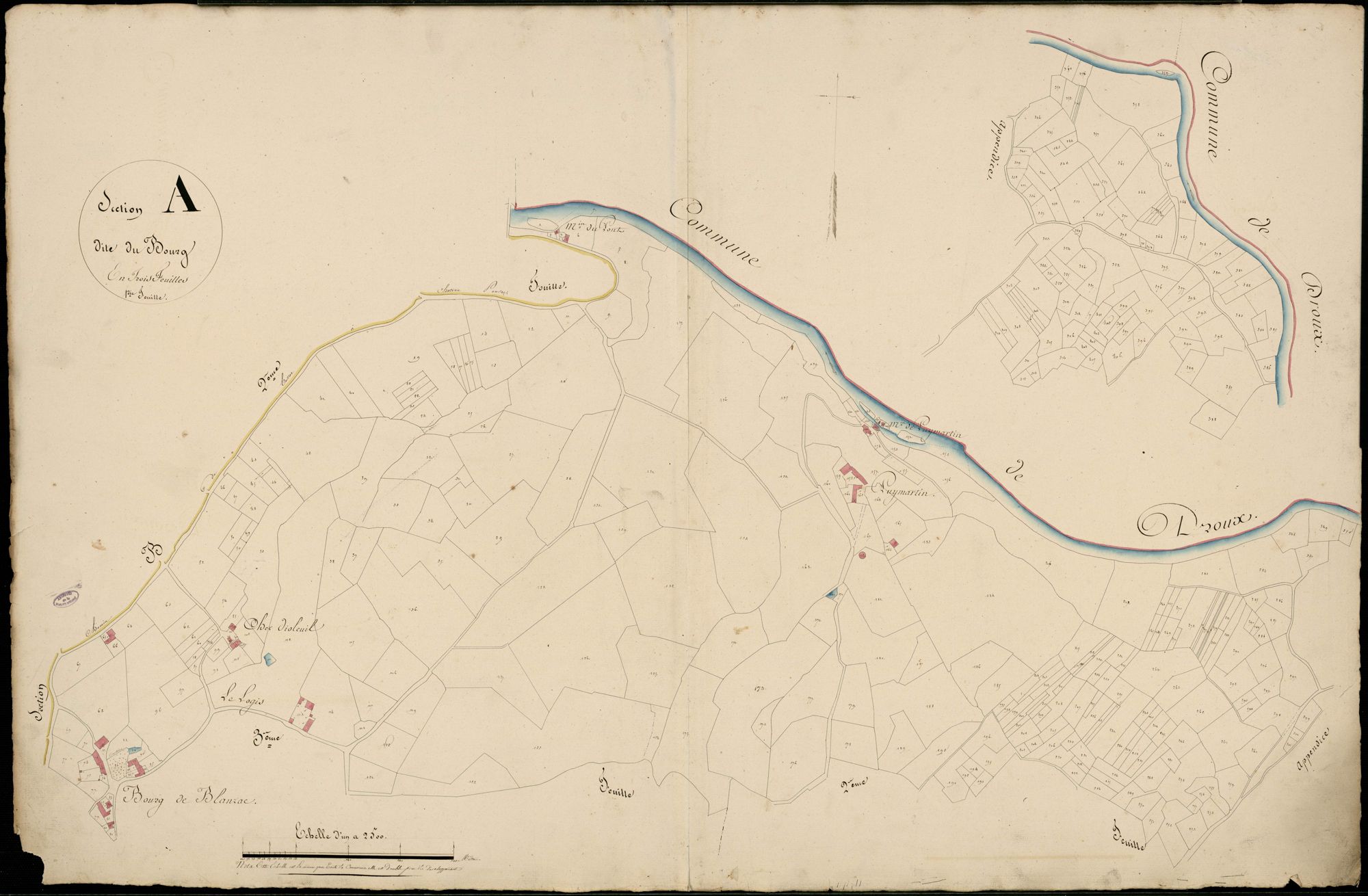 Blanzac 3 P 27 / 1824-1826