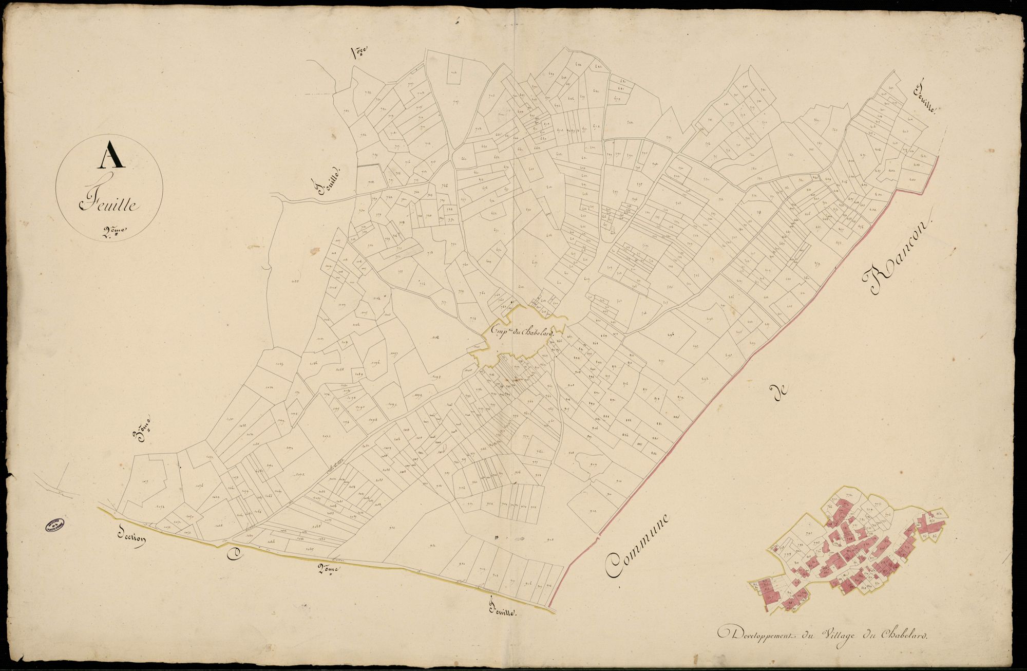 Blanzac 3 P 27 / 1 1824-1826