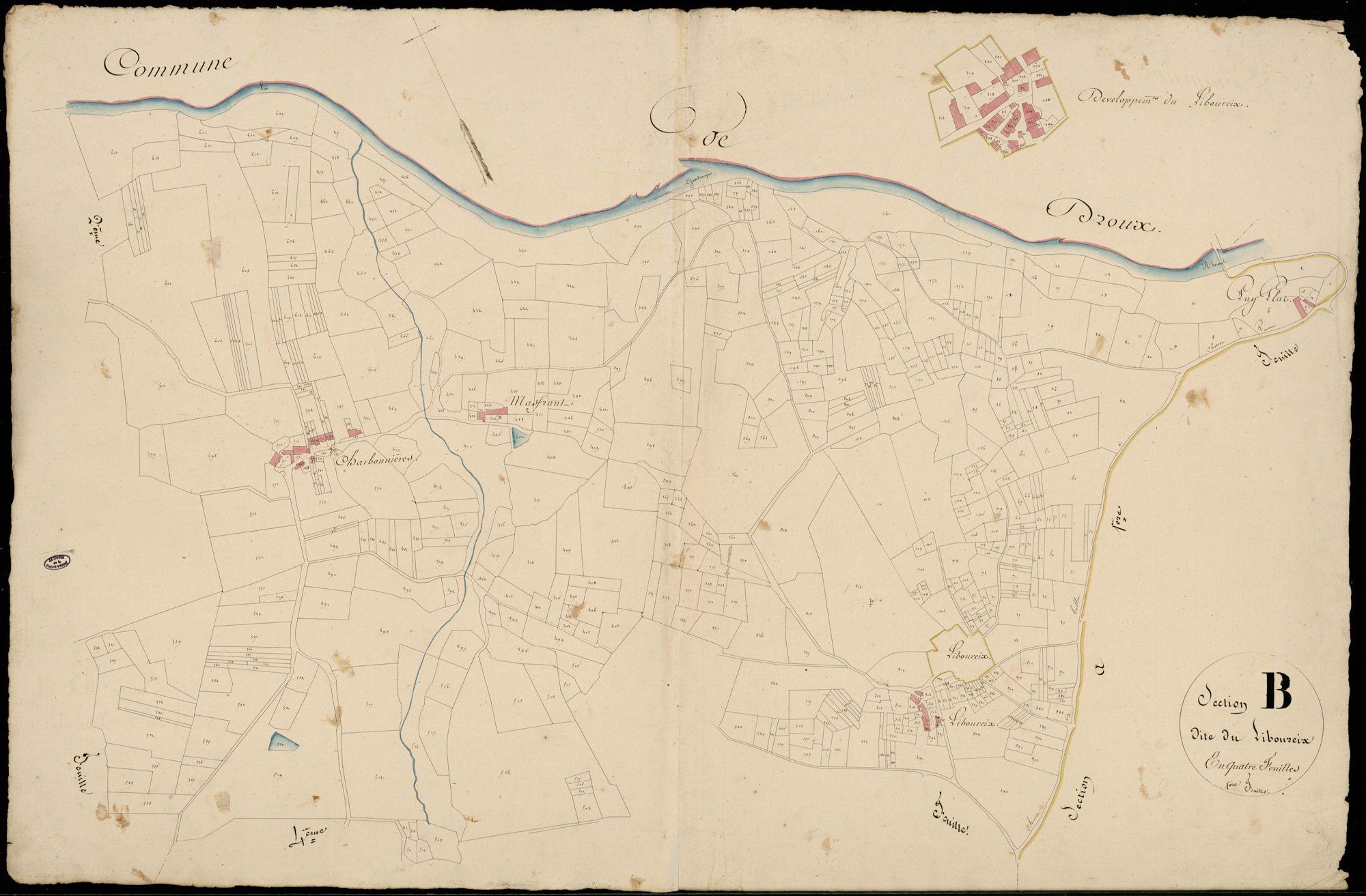 Blanzac 3 P 27 / 1 1824-1826