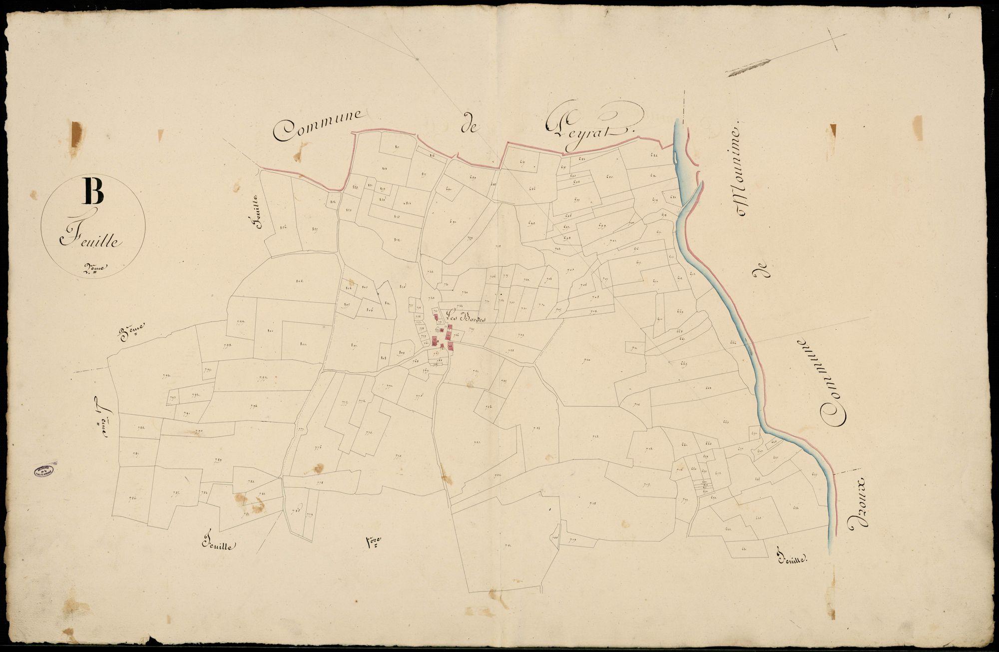 Blanzac 3 P 27 / 1 1824-1826
