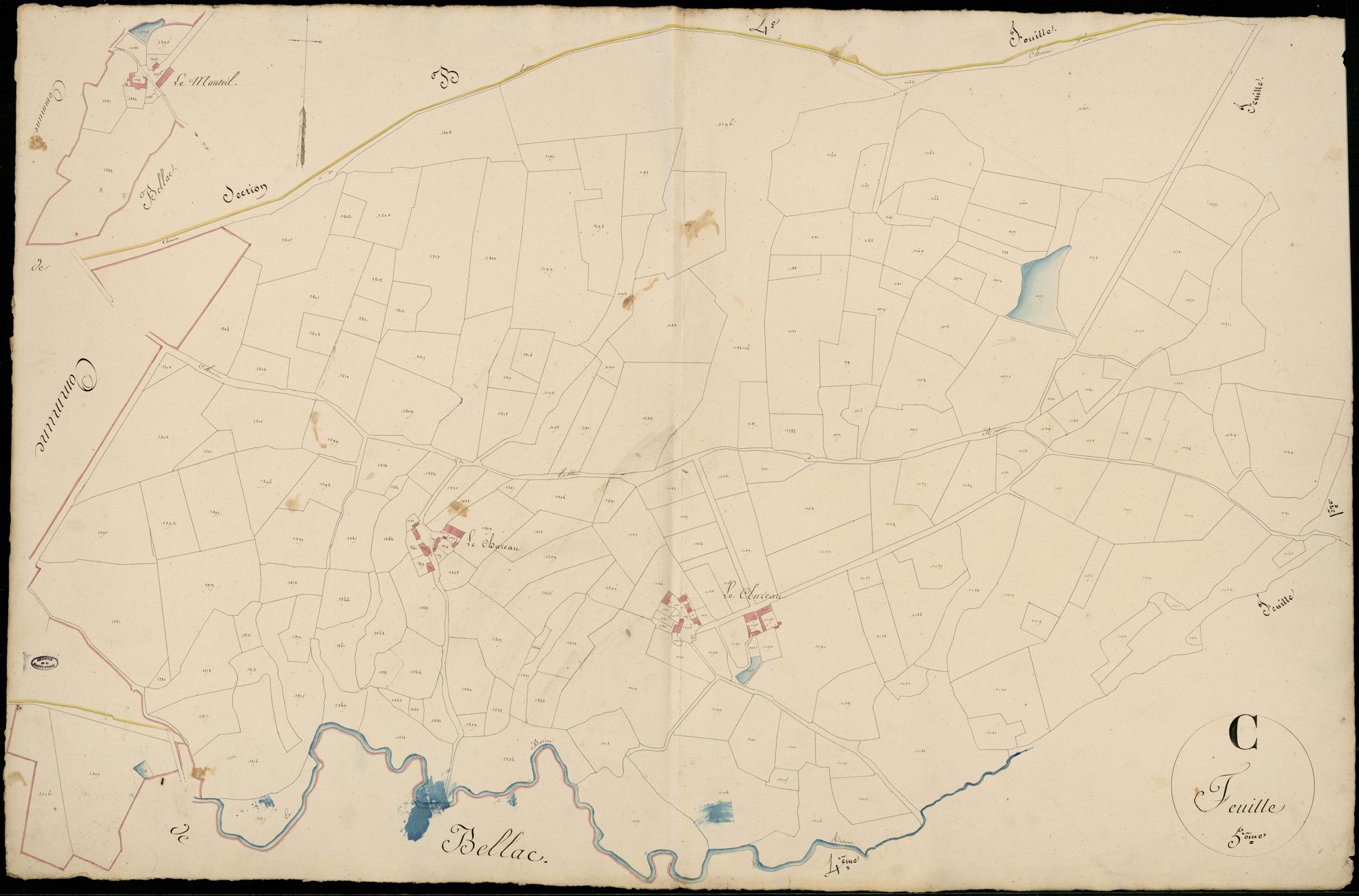 Blanzac 3 P 27 / 1 1824-1826
