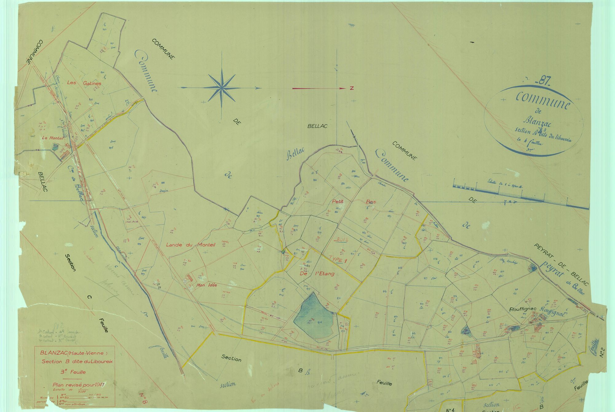 Blanzac 2241 W 10 1941