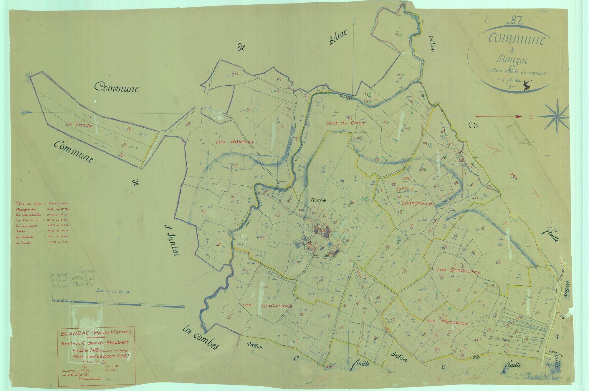 Blanzac 2241 W 10 1941