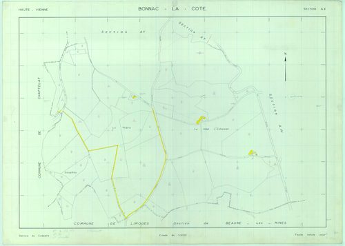 Bonnac-la-Côte 1203 W 9 1965