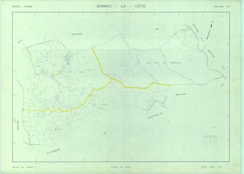 Bonnac-la-Côte 1203 W 9 1965