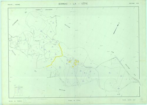 Bonnac-la-Côte 1203 W 9 1965