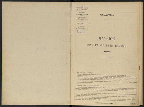 Bonnac-la-Côte 3 P 30 / 8 1910-1967