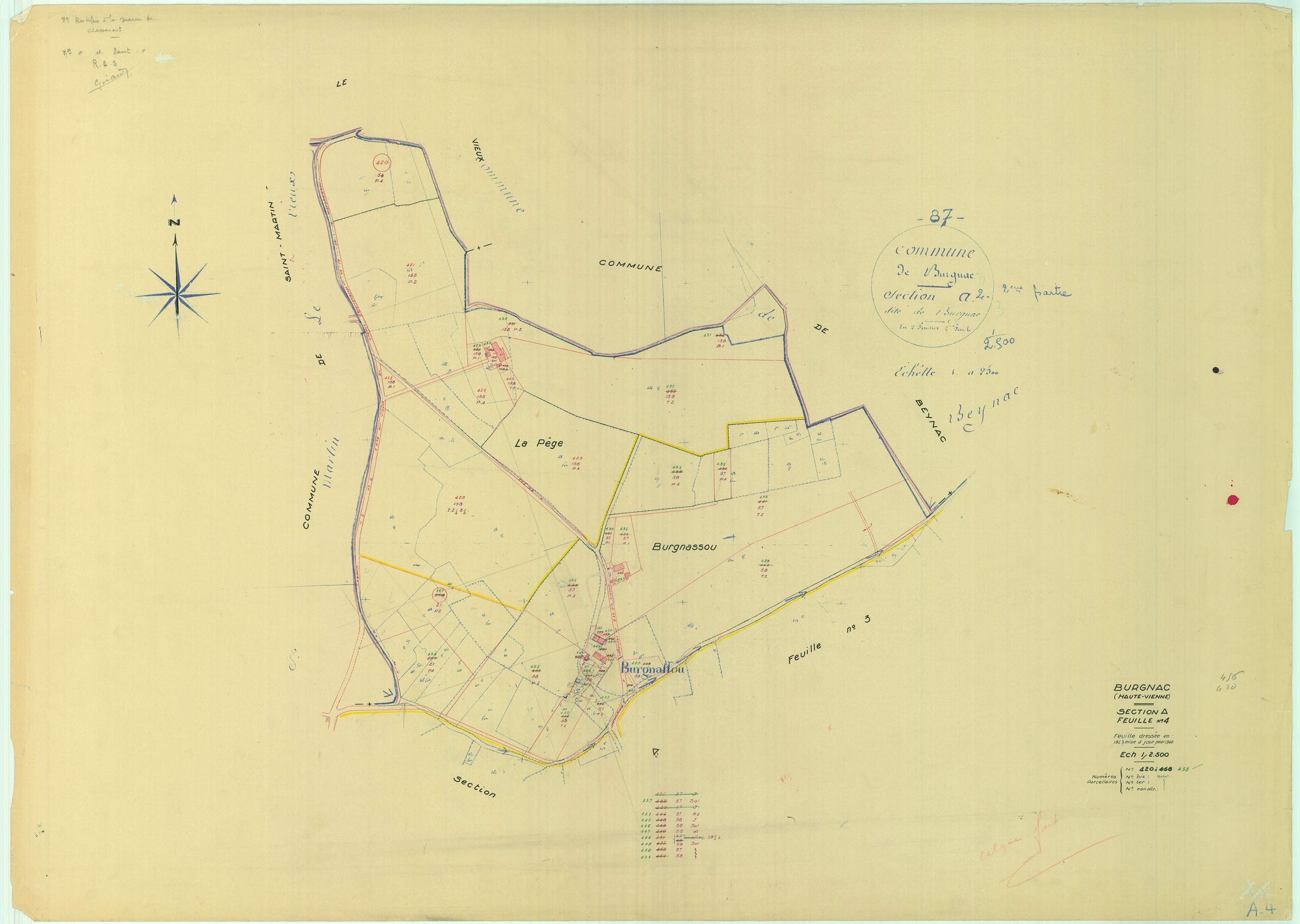 Burgnac 1203 W 11 1960