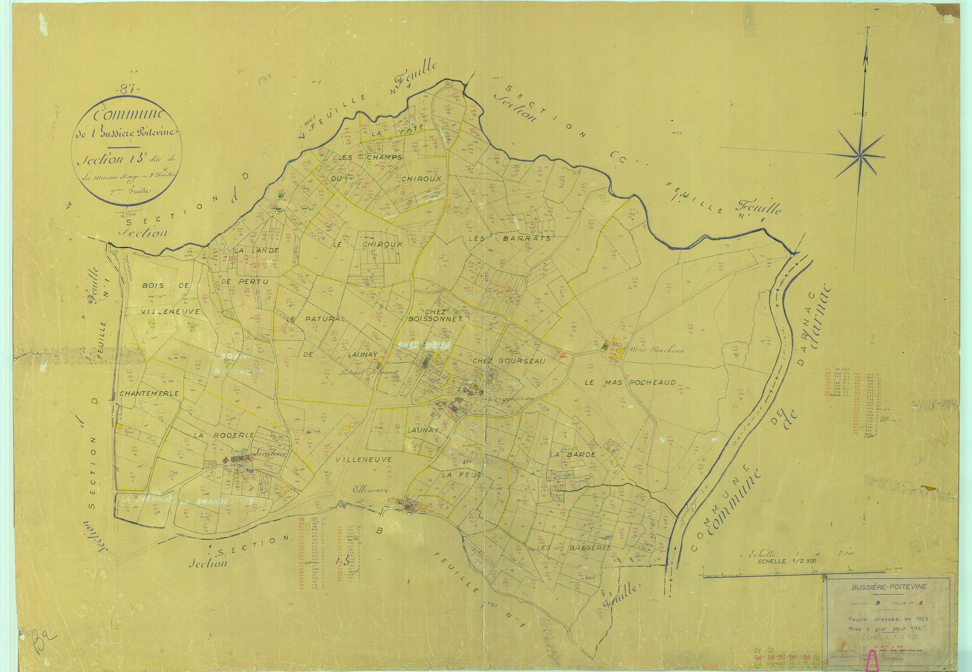 Bussière-Poitevine 2241 W 16 1965