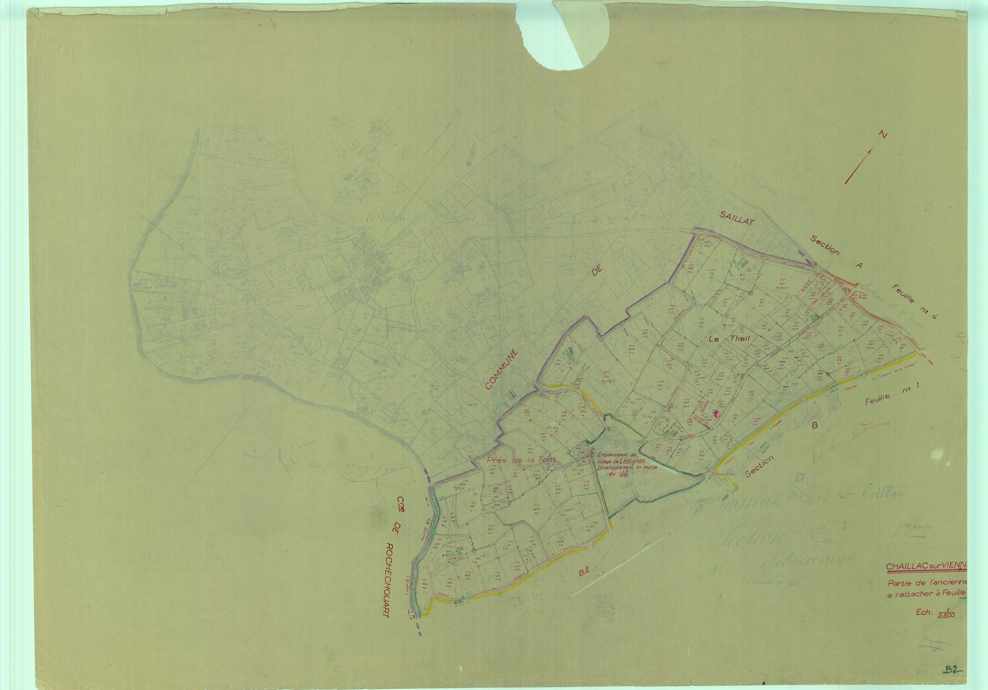 Chaillac-sur-Vienne 1203 W 15 1951