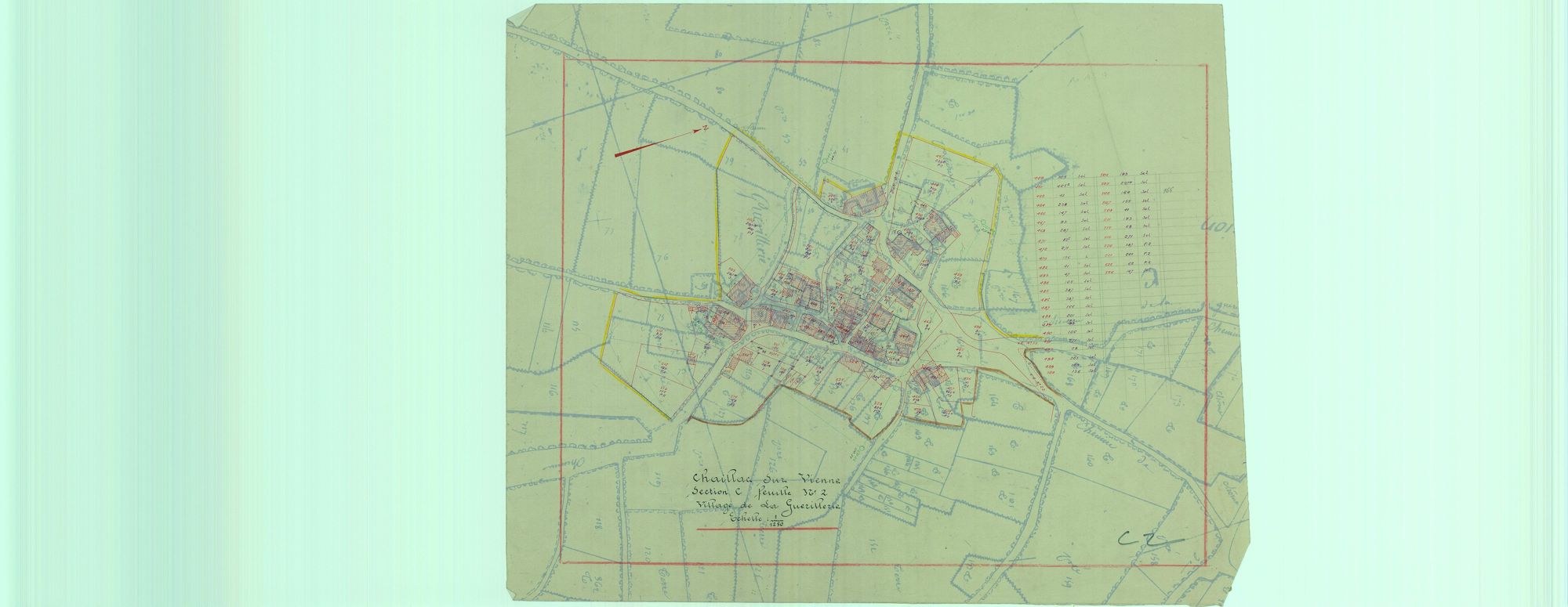 Chaillac-sur-Vienne 1203 W 15 1951