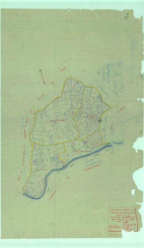 Chaillac-sur-Vienne 1203 W 15 1951