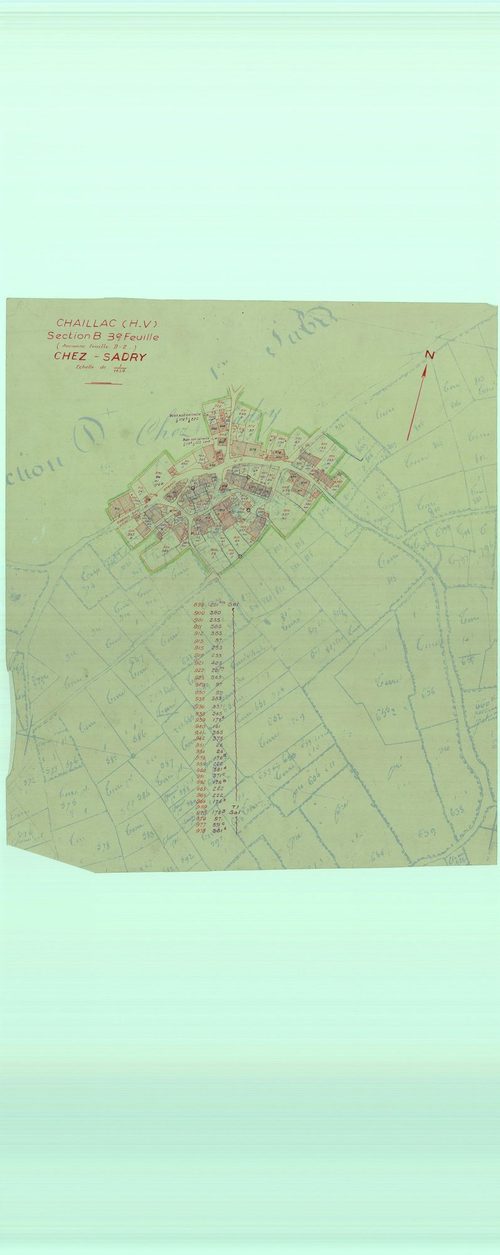 Chaillac-sur-Vienne 1203 W 15 1951