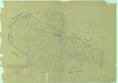 Chaillac-sur-Vienne 1203 W 15 1951