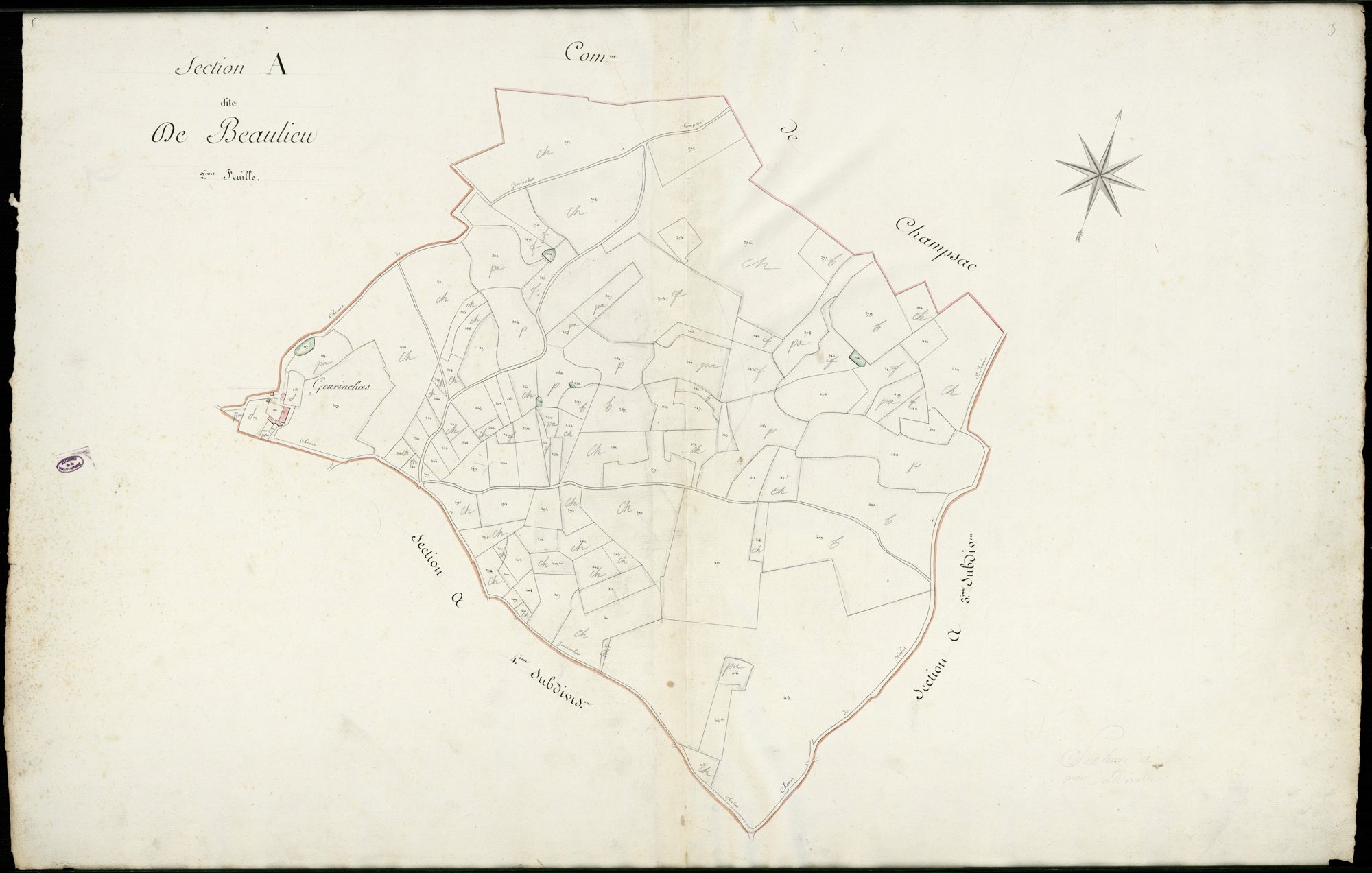 Châlus 3 P 42 / 1 1814