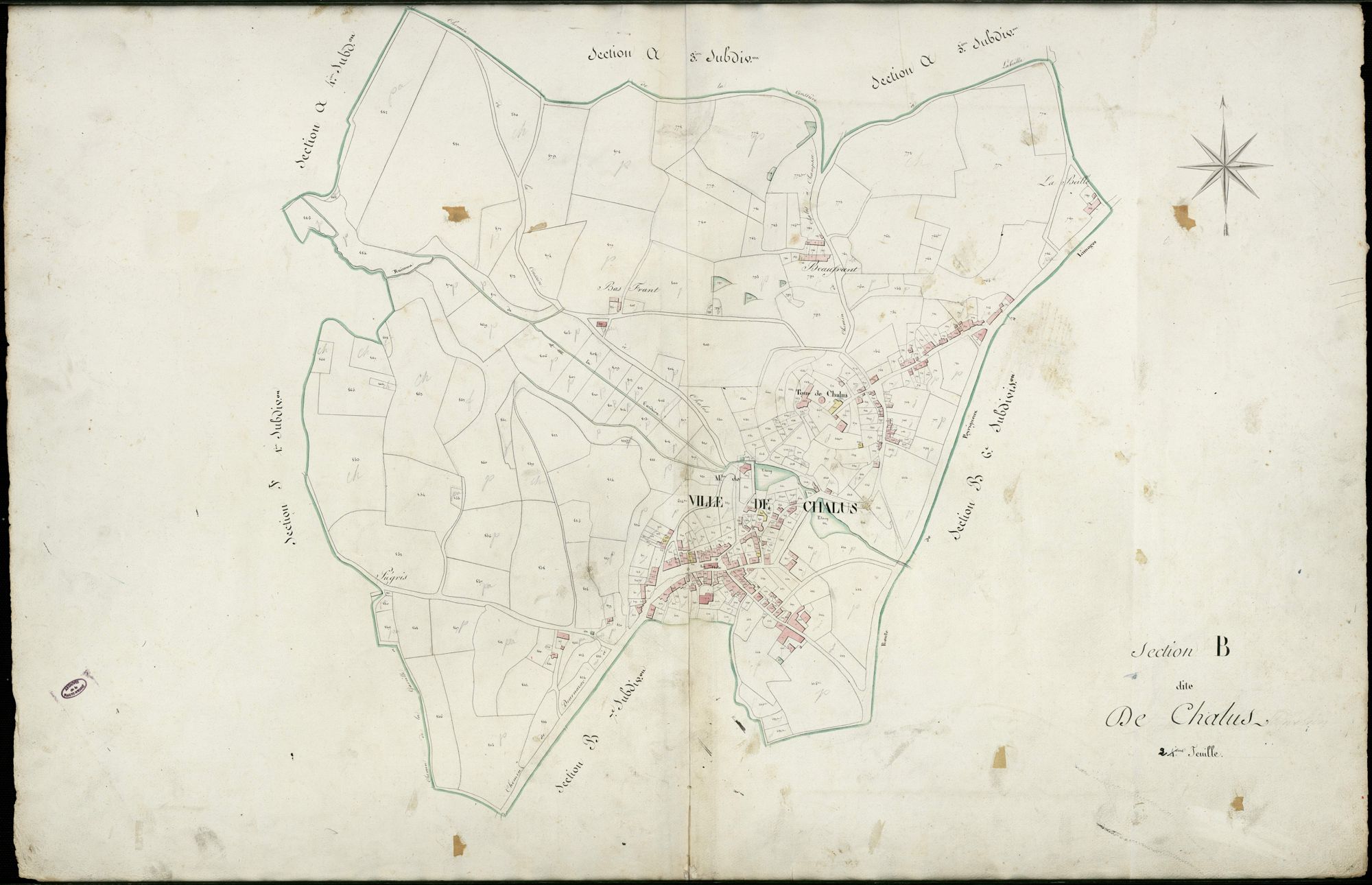 Châlus 3 P 42 / 1 1814