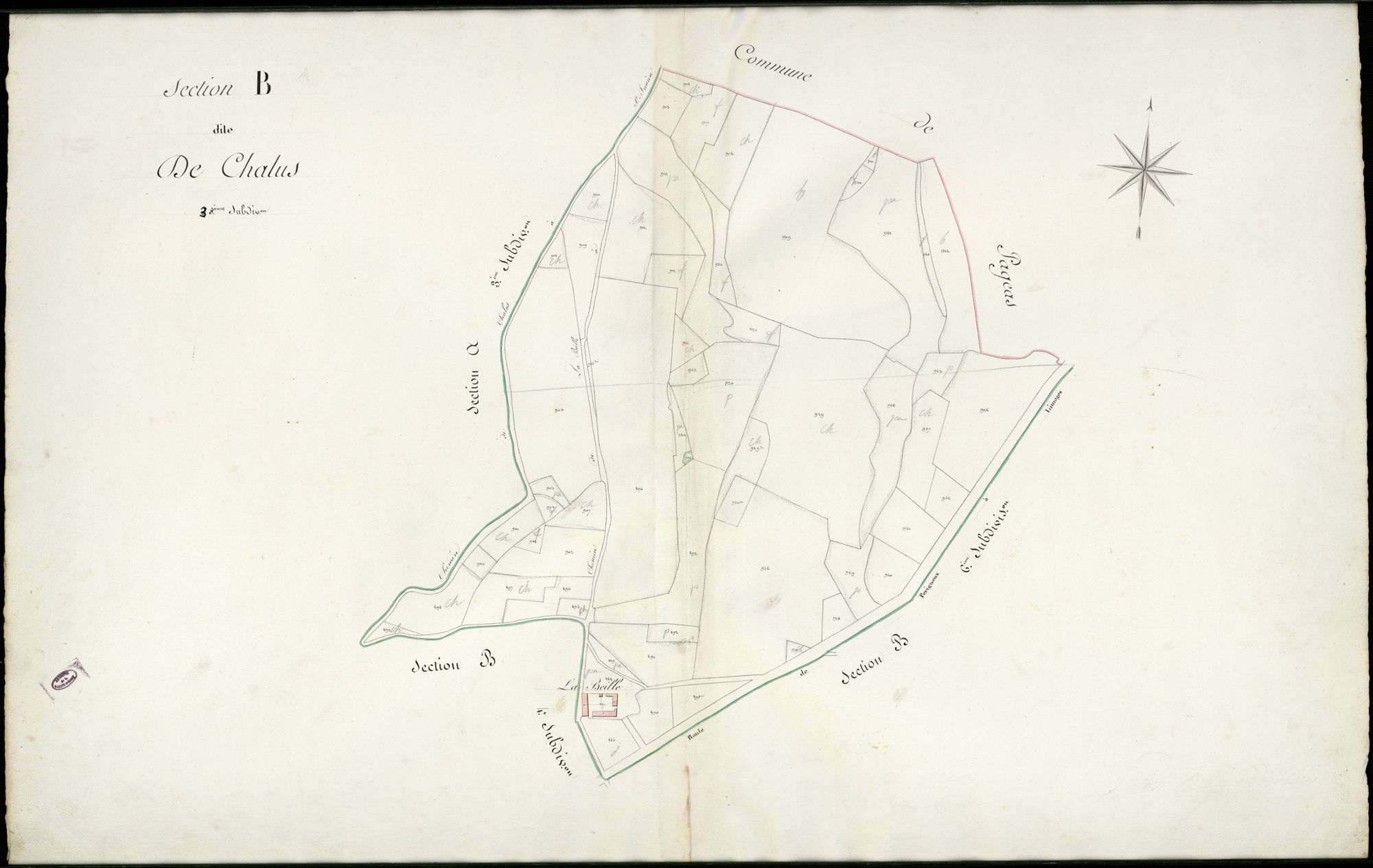 Châlus 3 P 42 / 1 1814