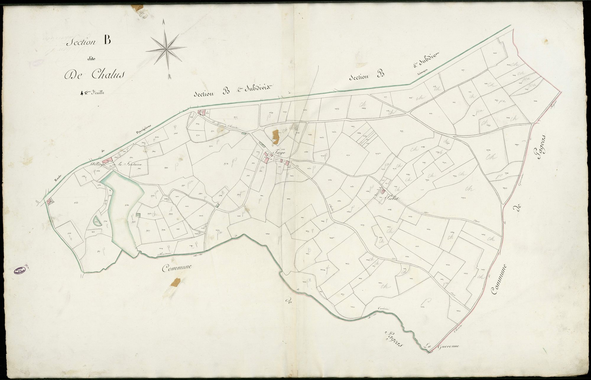 Châlus 3 P 42 / 1 1814