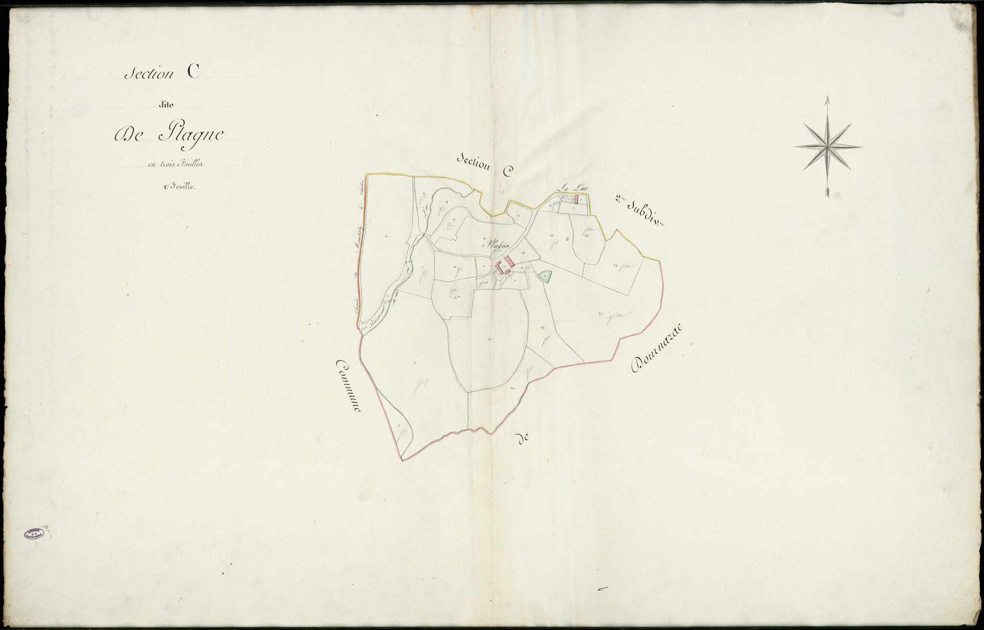 Châlus 3 P 42 / 1 1814