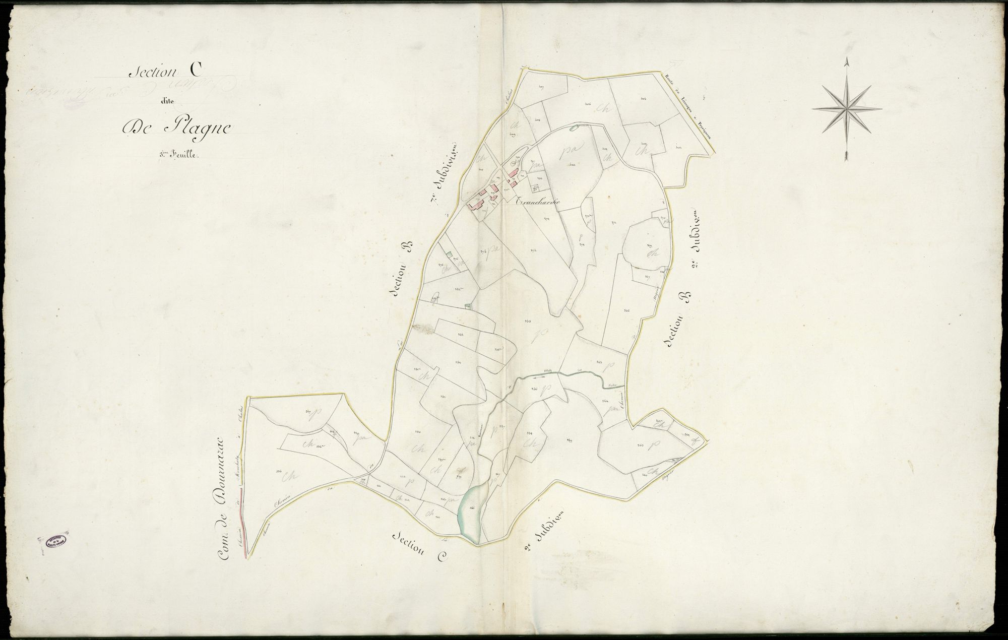 Châlus 3 P 42 / 1 1814